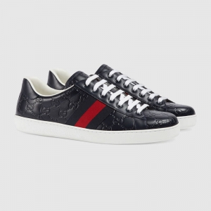 386750 GUCCI Aceϵ Gucci Signature ቺƤ ͎\(yn)(dng)Ь {(ln)ɫ