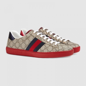 429445 GUCCI Aceϵ GG Supreme߼췫 \(yn)(dng)Ь ľɫ
