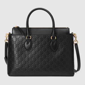 409534 Gucci Signaturex ܛƤ|(zh) ُ ذ ɫ