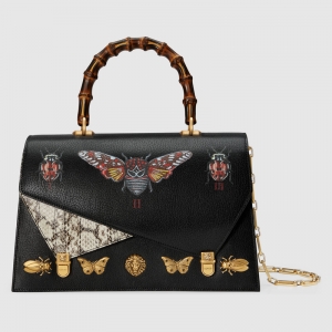488715 GUCCI Ottilia ϵ С̖(ho) Ƥ  ɫ