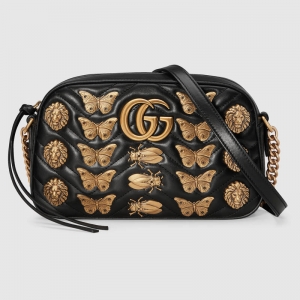 447632 GUCCI GG Marmontϵ T Ƥ 米 ɫ