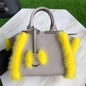 8771 FENDI ҵ  minl3JouRS r(sh)п ܛСţƤ ë ɫ