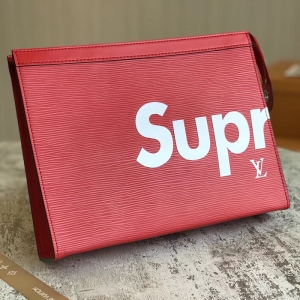 M41366 LV Supreme (lin)ϵ Pochette Voyage ִ̖ LVð tɫ
