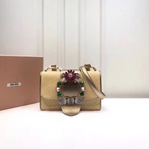 5BH609 MIUMIU(zhun)¿ ˮ ݾƤ wִ ɫ