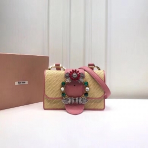5BH609 MIUMIU(zhun)¿ ˮ ݾƤ wִ ɫ