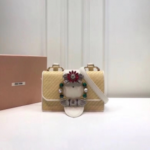 5BH609 MIUMIU(zhun)¿ ˮ ݾƤ wִ ɫ
