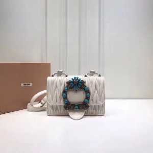 5BH609 MIUMIU ¿ ʯᔴ@ ƤỨ͹y б ɫ