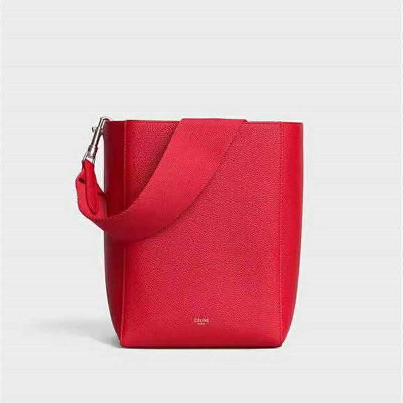 189303 Celineִ SANGLE BUCKET С̖(ho) СţƤ CelineˮͰ tɫ