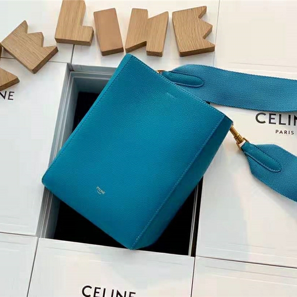 189303 Celineִ SANGLE BUCKET С̖(ho) СţƤ CelineˮͰ {(ln)ɫ