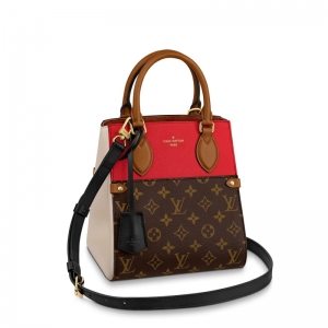 M45389 LV FOLD TOTE С̖(ho)ִ Monogram СţƤŮ tɫ