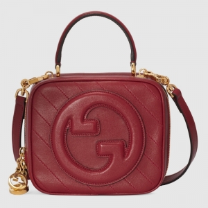 744434 古馳Gucci Blondie系列手提包 古馳2023年新款相機(jī)包 紅色