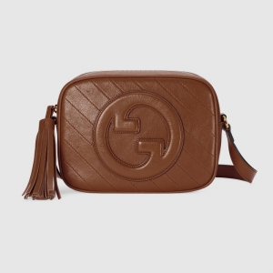 742360 古馳Gucci Blondie系列小號肩背包 2023年新款斜挎單肩包 棕色